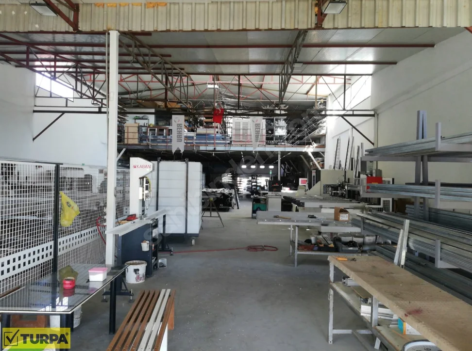 MENDERES KISIK INDUSTRIAL SITE METAL WORKS DEPARTMENT WORKPLACE FOR SALE