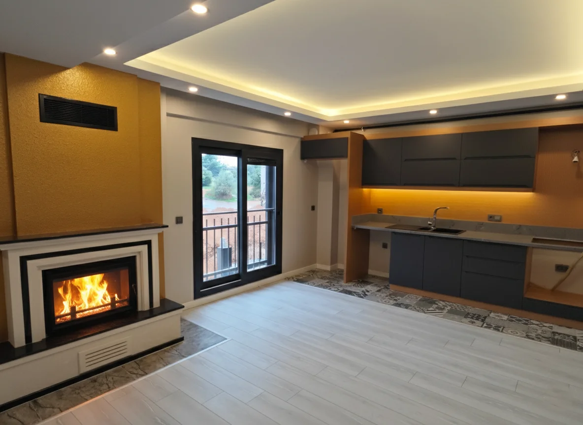 TURPA AYRANCILAR'dan ULTRA LÜKS ŞÖMİNELİ 4+1+1 TRİPLEX VİLLA